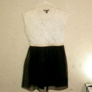 Black and White George childrens dress